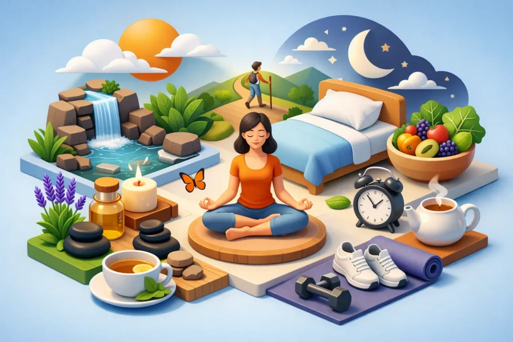 10 Natural Ways to Reduce Stress and Feel Rested