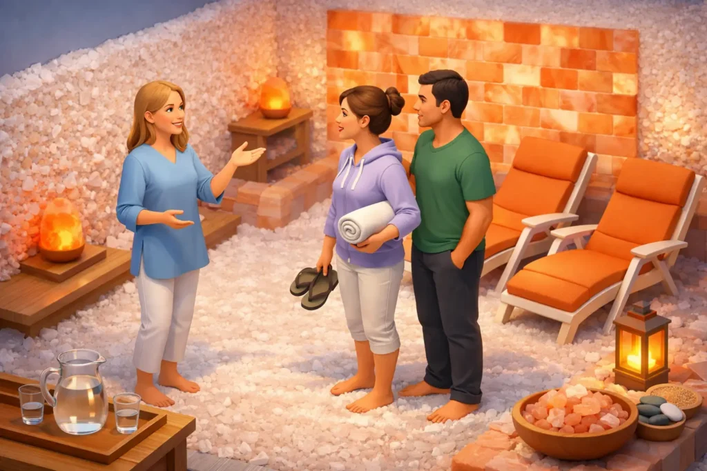 A Guide to Salt Room Etiquette for First Visits