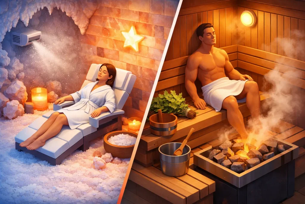 Salt Therapy vs Sauna: Which Reset Fits You?