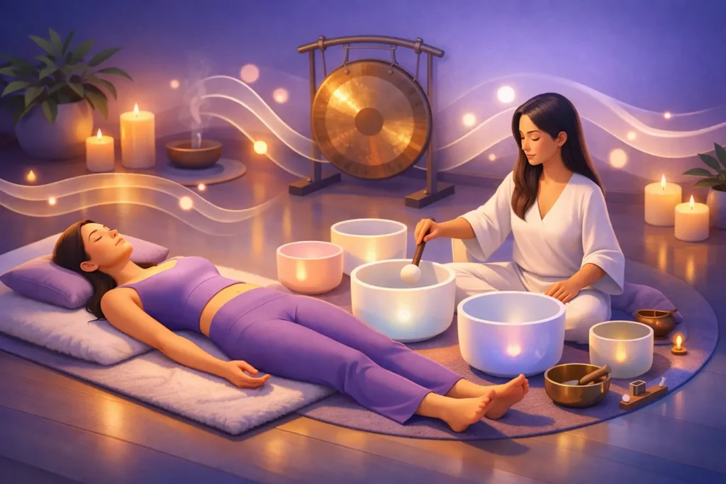 What Happens During a Sound Bath Session?