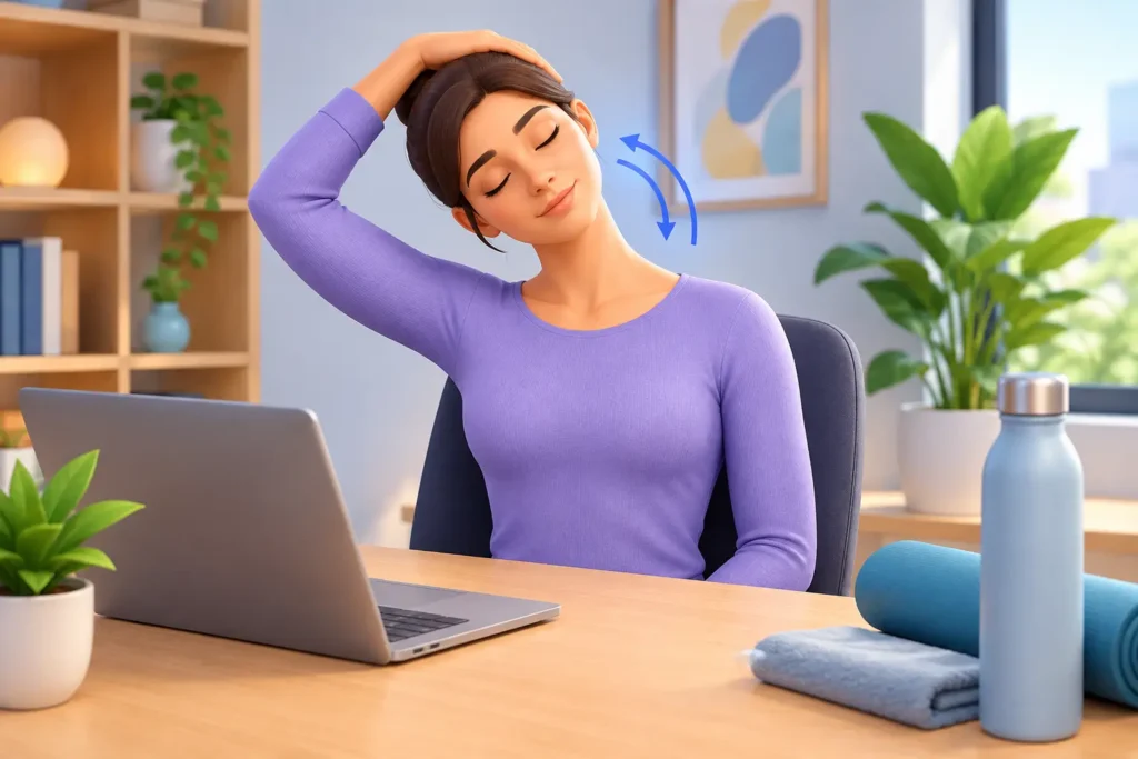 How to Ease Neck Tension and Feel Looser